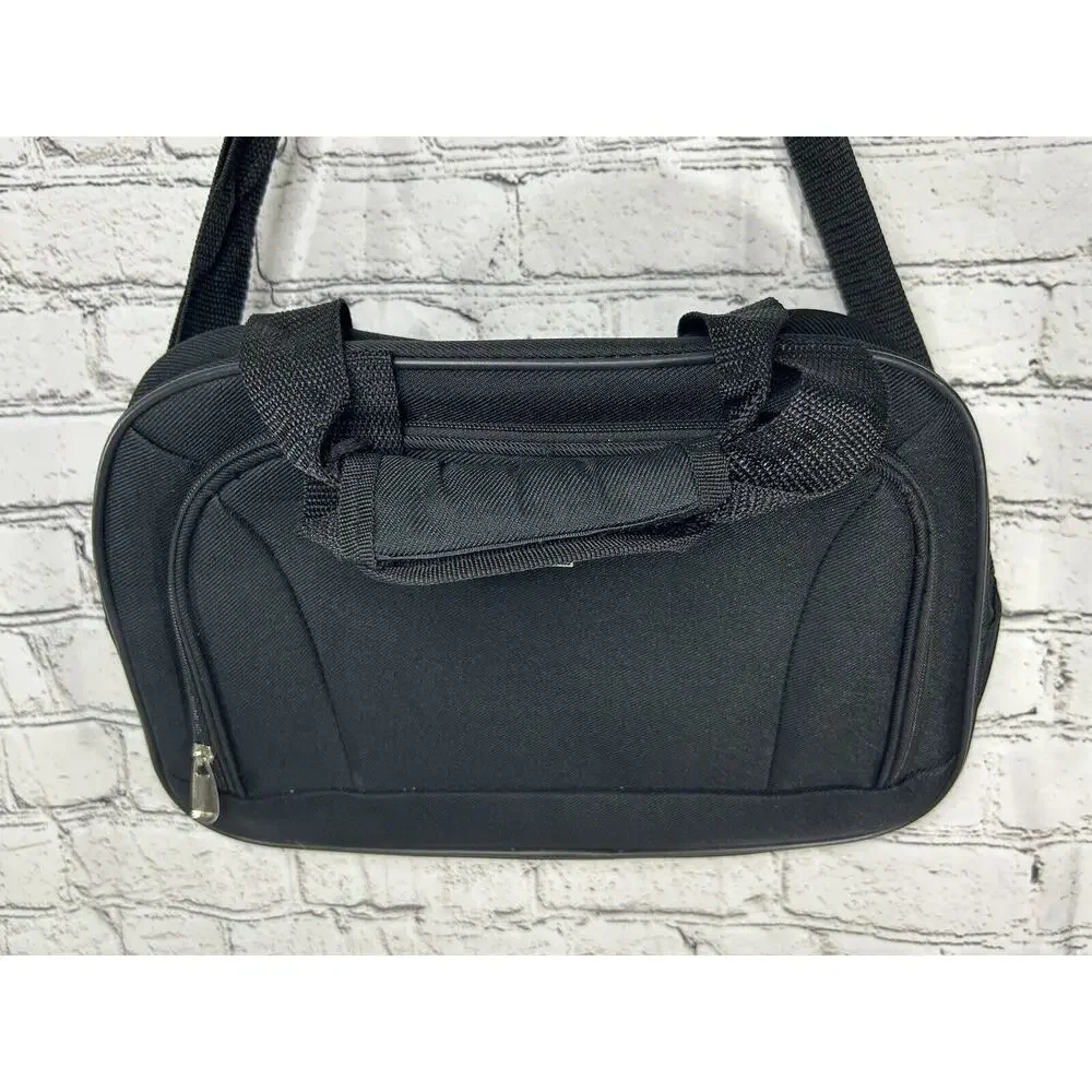 Peloton Laptop Messenger Bag Black Hand Carry or Crossbody Nylon